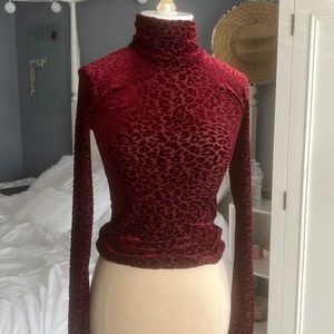 Long sleeve turtle neck